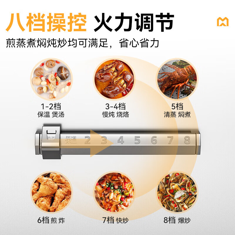 麥大廚大型大炒爐電灶臺升級款25KW單頭工廠食堂商用大炒鍋